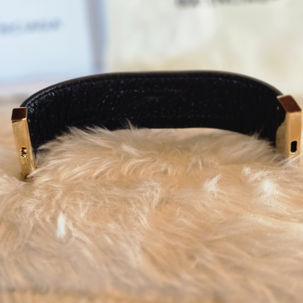 Balenciaga Black and Gold Bracelet - Picture 4 of 7